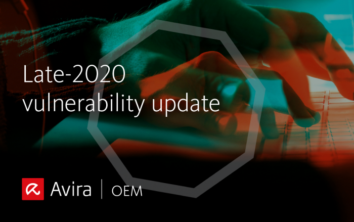 Vulnerability update – late 2020