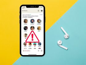 Clubhouse app on iPhone