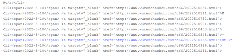 Figure 7- Ramnit target URLs