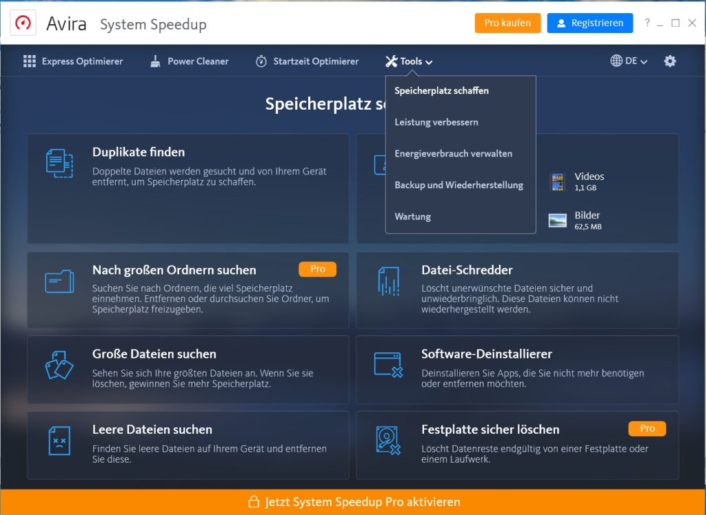 Warum friert ein PC ein? Das können Sie machen, wenn es passiert Hilfe, damit Ihr PC reibungslos läuft: Avira System Speedup