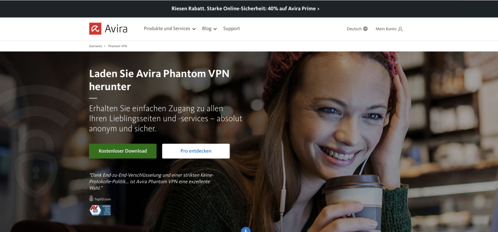 Avira Phantom VPN