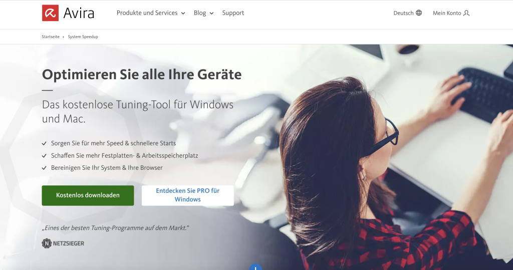 Avira Free Optimizer für Windows und Mac