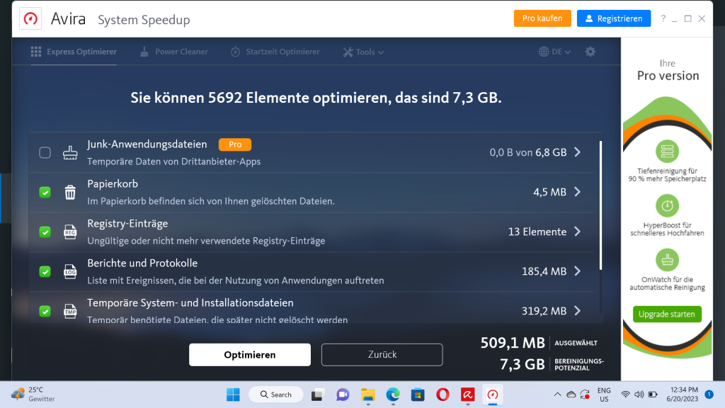 Festplatte klonen: So funktioniert’s Avira Junk Cleaner