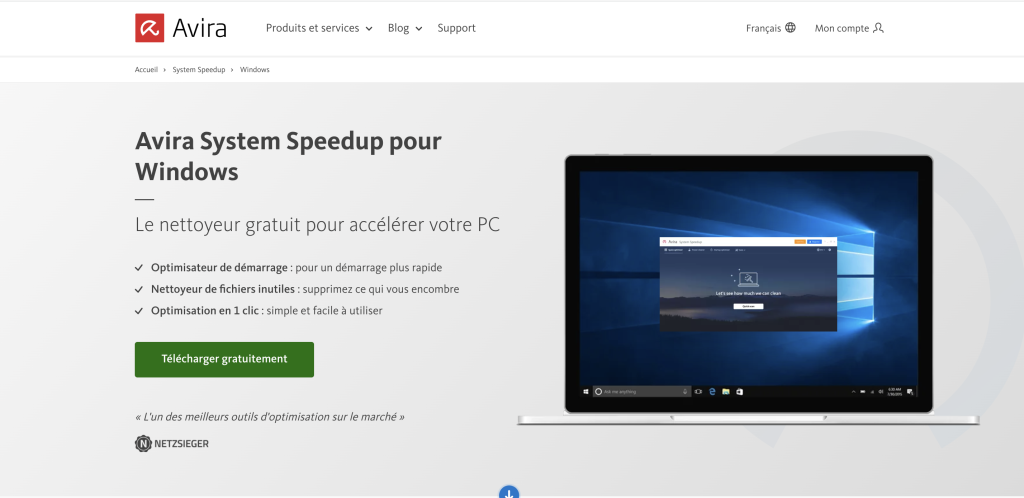 Avira System Speedup pour Windows