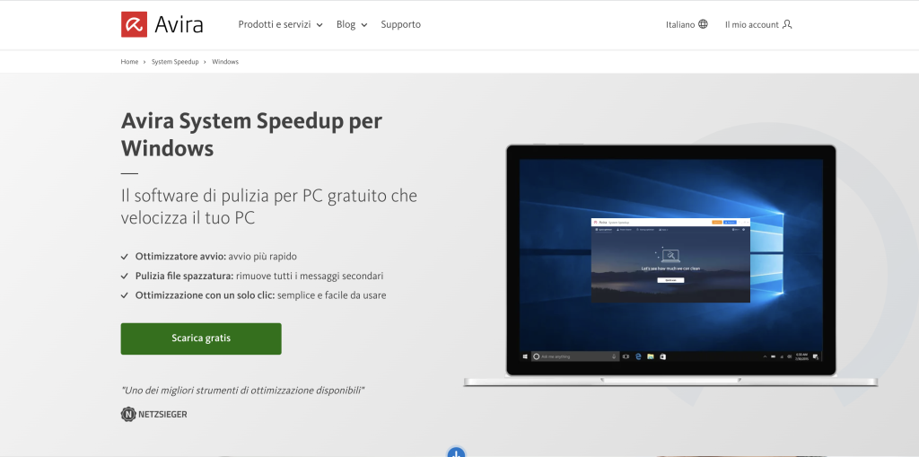 Monitora le prestazioni e la stabilità del tuo PC con uno stress test della CPU Avira System Speedup per Windows