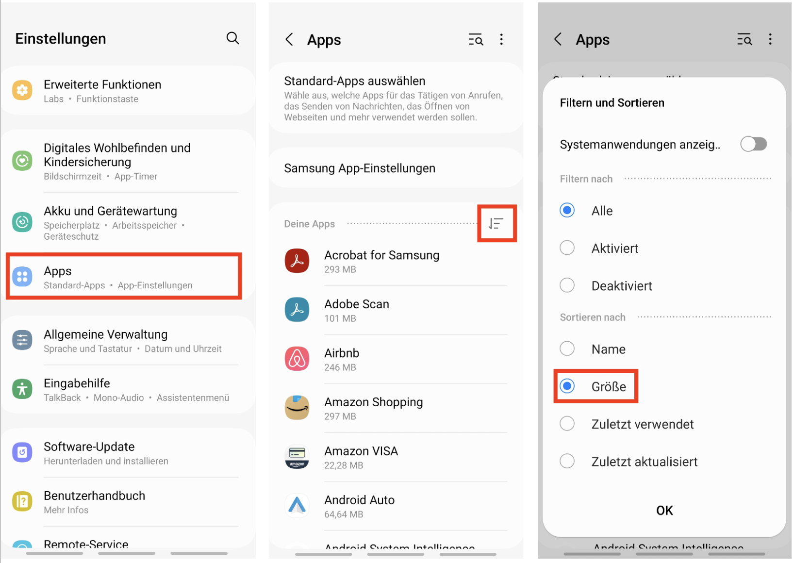 Cache leeren auf Android Anleitung Avira