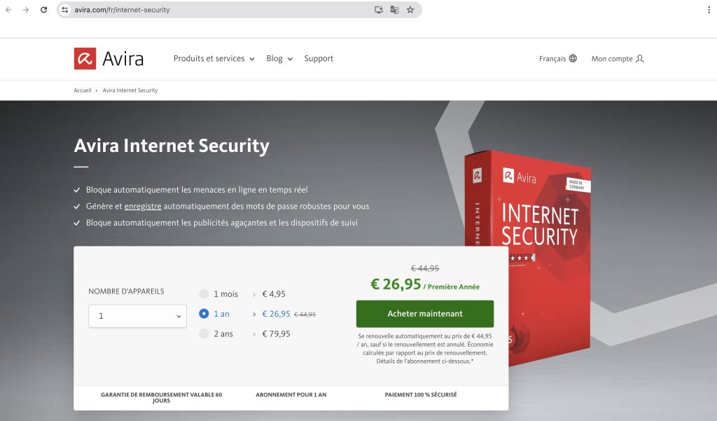  Avira Internet Security