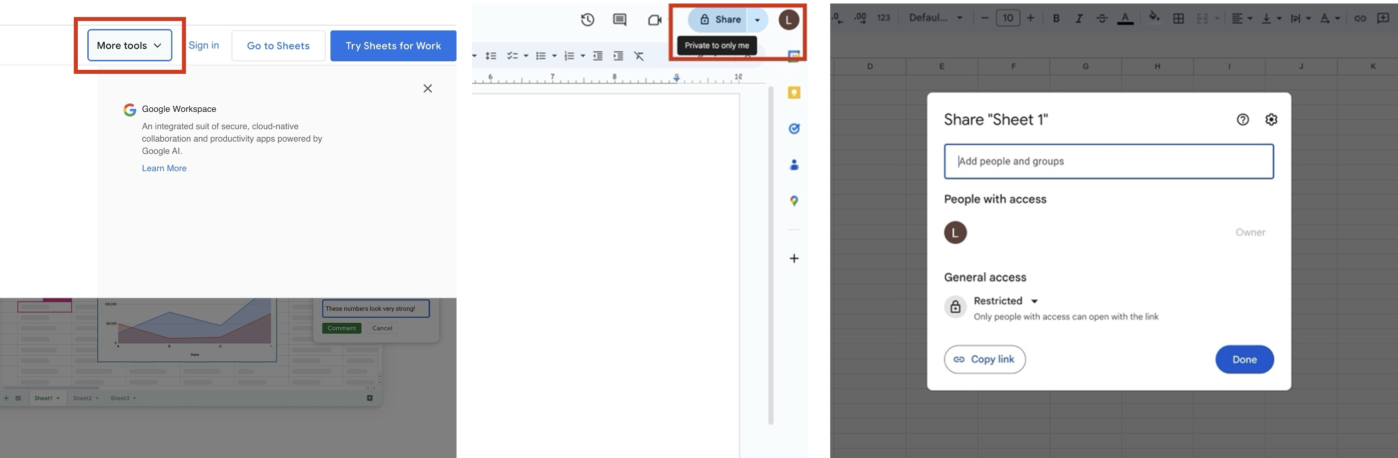 Password protection for Google Docs, Sheets, and Slides