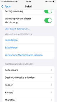 Istruzioni passo passo: cancellazione della cache di Safari sull’iPhone
