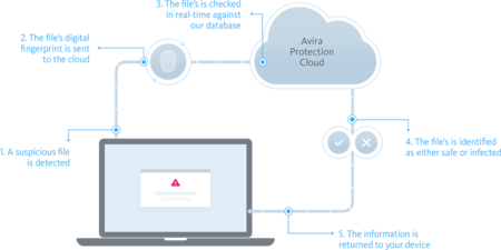 Avira Protection Cloud AI Technology Graph