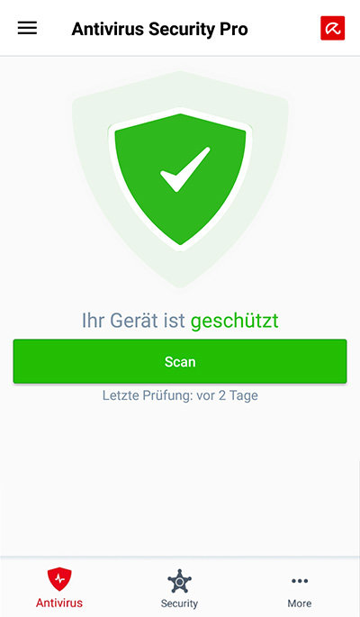 Avira Antivirus Security Pro Screenshot