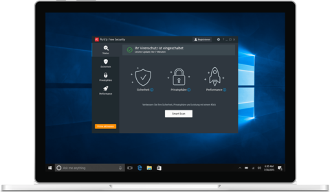 Avira Antivirus Windows Screenshot
