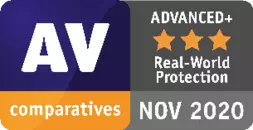 Bester Virenschutz in der Kategorie "Real-World Protection"