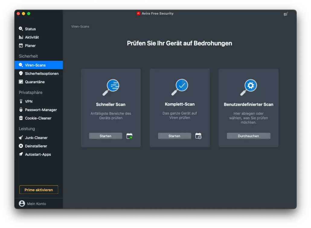 Free Mac Antivirus. Virenschutz für Apple-Computer | Avira